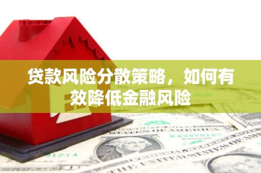 濮阳贷款风险分散策略，如何有效降低金融风险