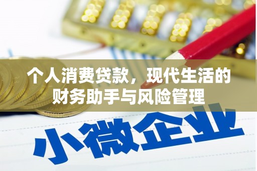 邗江个人消费贷款，现代生活的财务助手与风险管理