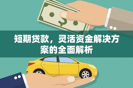 钢城短期贷款，灵活资金解决方案的全面解析