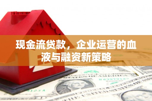 阿合奇现金流贷款，企业运营的血液与融资新策略