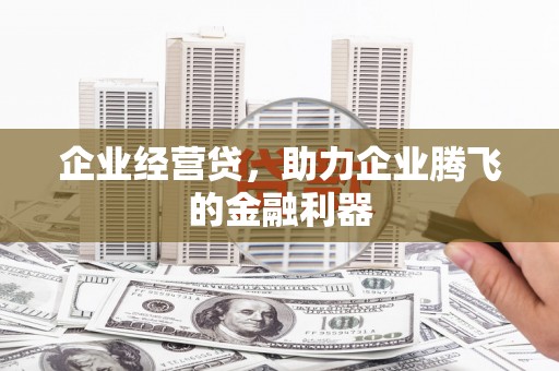 张北企业经营贷，助力企业腾飞的金融利器