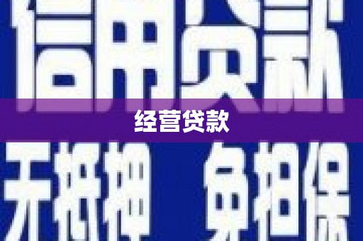 淮上经营贷款