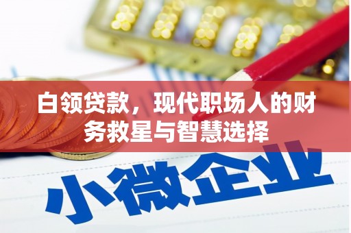 德保白领贷款，现代职场人的财务救星与智慧选择