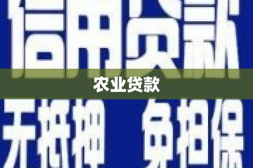 慈利农业贷款