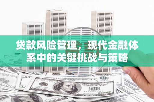 衢州贷款风险管理，现代金融体系中的关键挑战与策略
