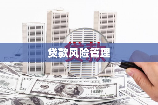 迁西贷款风险管理