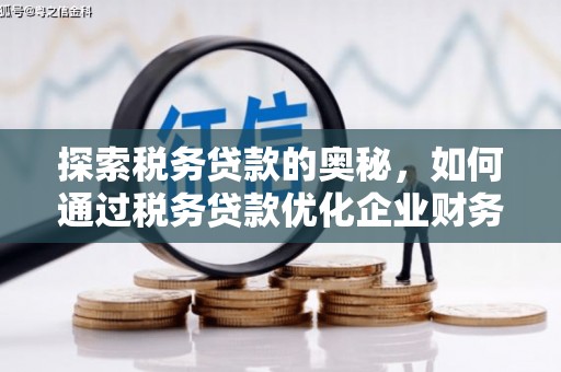 竹东探索税务贷款的奥秘，如何通过税务贷款优化企业财务