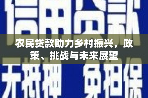 灵石农民贷款助力乡村振兴，政策、挑战与未来展望