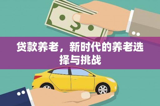寿宁贷款养老，新时代的养老选择与挑战
