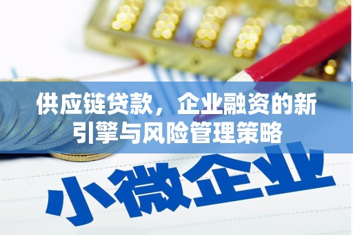 宁阳供应链贷款，企业融资的新引擎与风险管理策略