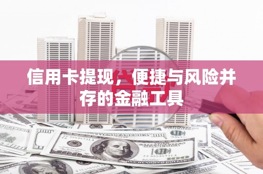 泾阳信用卡提现，便捷与风险并存的金融工具