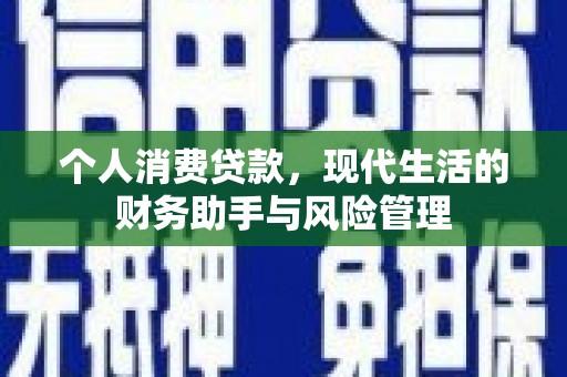蕉城个人消费贷款，现代生活的财务助手与风险管理