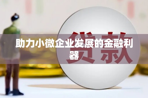 扶绥助力小微企业发展的金融利器